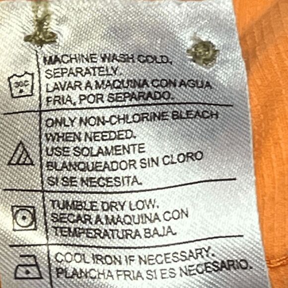 Coleman Orange Casual Button Down Shirt - Picture 10 of 11